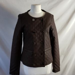 NEW Vertigo Paris Faux Leather Jacket